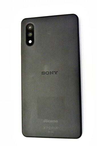 白ロム docomo SIMロック解除済 SONY Xperia Ace II 64GB Android13 ブラック SO-41B 初期化済 【m027520】【中古】【K20250719】