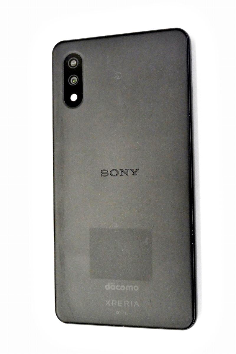 白ロム docomo SIMロック解除済 SONY Xperia Ace II 64GB Android13 ブラック SO-41B 初期化済 【m027525】【中古】【K20250719】