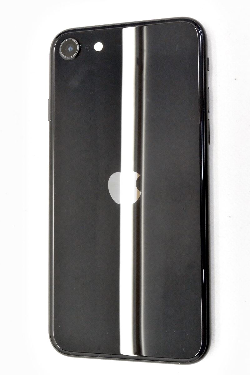 白ロム au SIMフリー Apple iPhoneSE(第3世代) 64GB iOS18.5 Midnight MMYC3J/A 初期化済 【m027579】【中古】【K20250729】