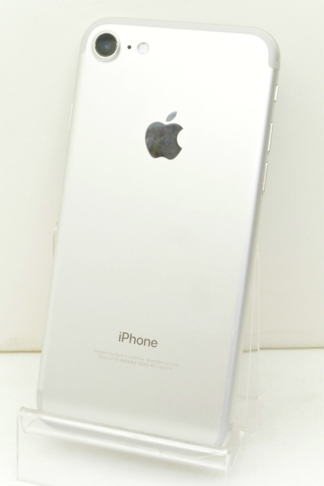 白ロム SIMフリー au SIMロック解除済 Apple iPhone7 32GB iOS15.8.4 Silver MNCF2J/A 初期化済 【m027858】【中古】【K20250828】