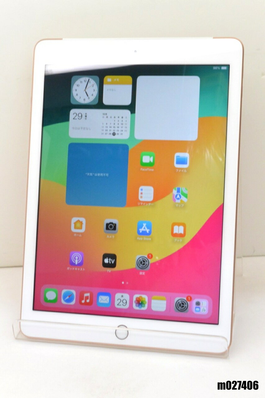  SIMե꡼ Apple iPad6 Wi-Fi+Cellular 32GB iPadOS17.7.10  MRM02J/A  m027406ۡšۡK20251029