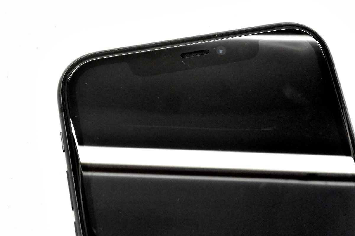 白ロム SIMフリー au SIMロック解除済 Apple iPhone11 64GB iOS18.5 ブラック MWLT2J/A 初期化済 【m028057】【中古】【K20250919】