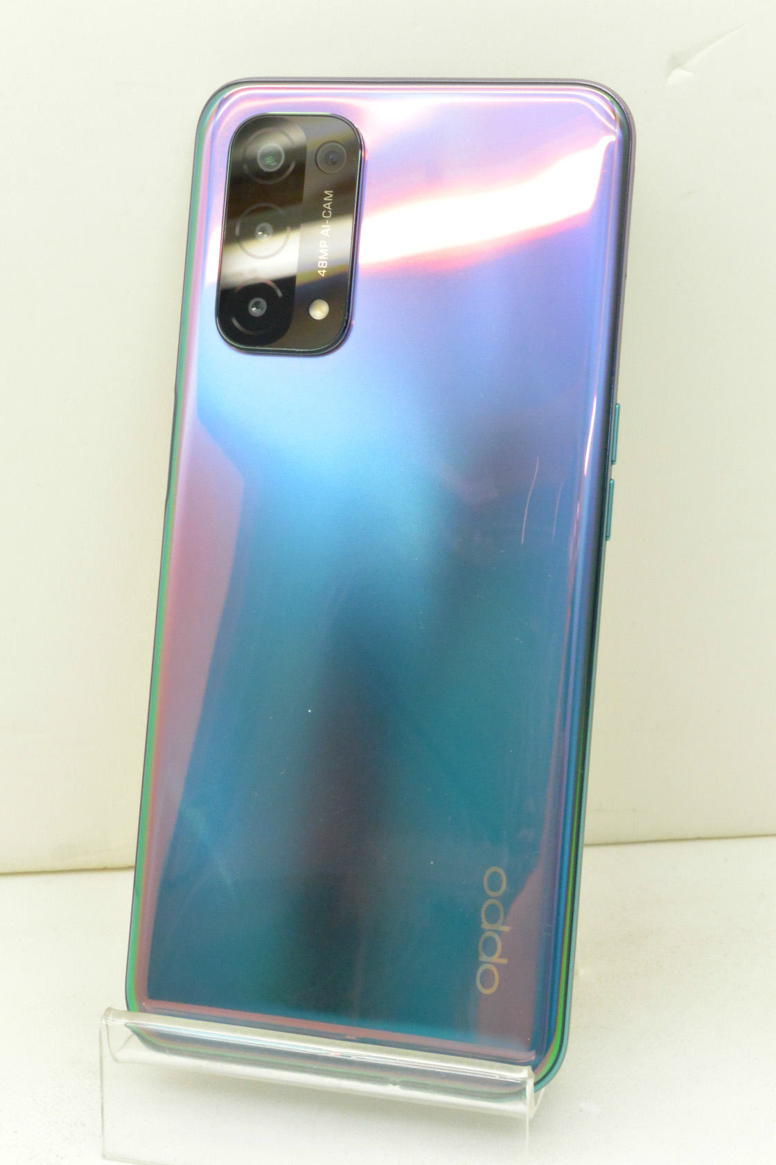 白ロム au SIMロック解除済 OPPO A54 5G 64GB Android12 ファンタスティックパープル OPG02 初期化済 【m028129】【中古】【K20251003】