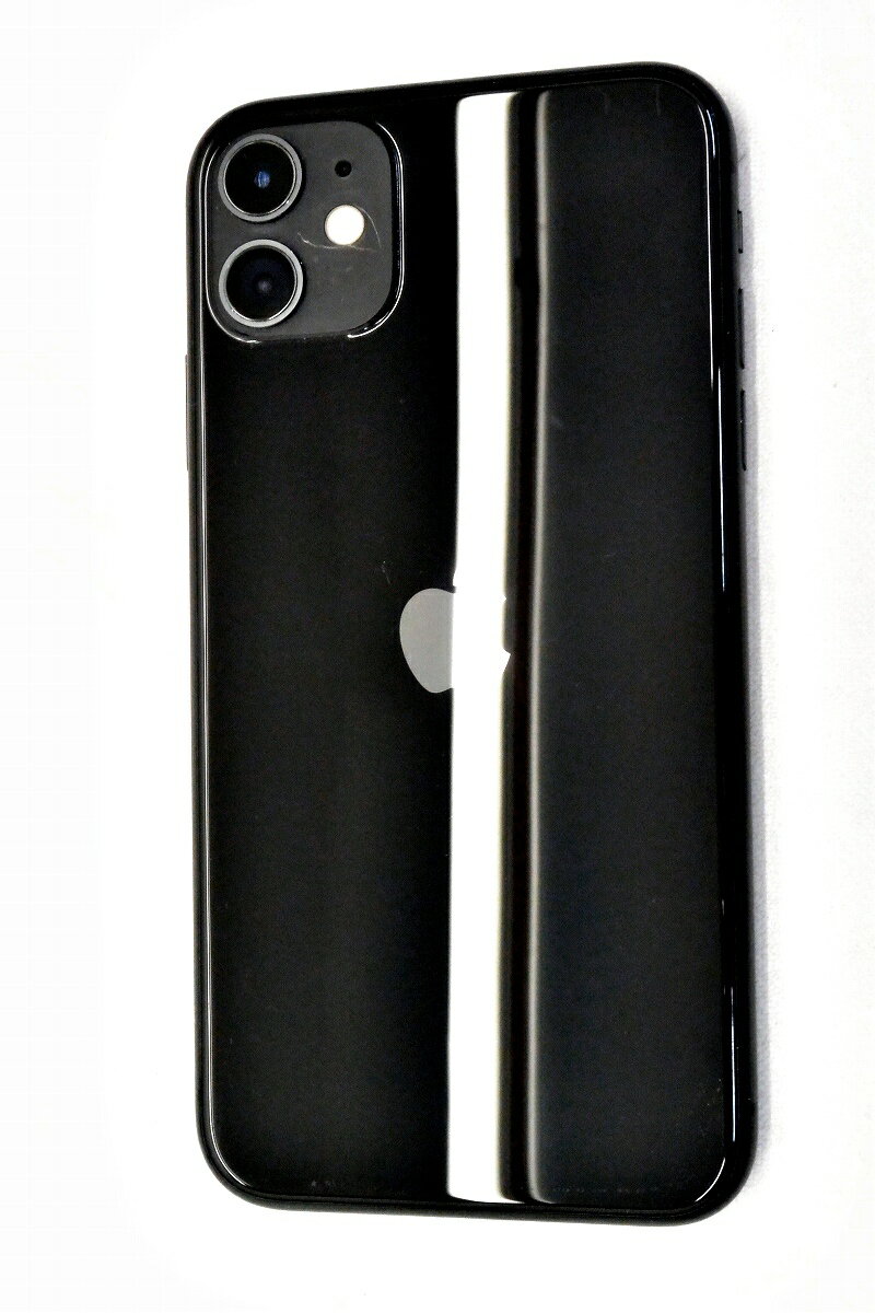 白ロム SIMフリー au SIMロック解除済 Apple iPhone11 64GB iOS18.5 ブラック MWLT2J/A 初期化済 【m028289】【中古】【K20251025】