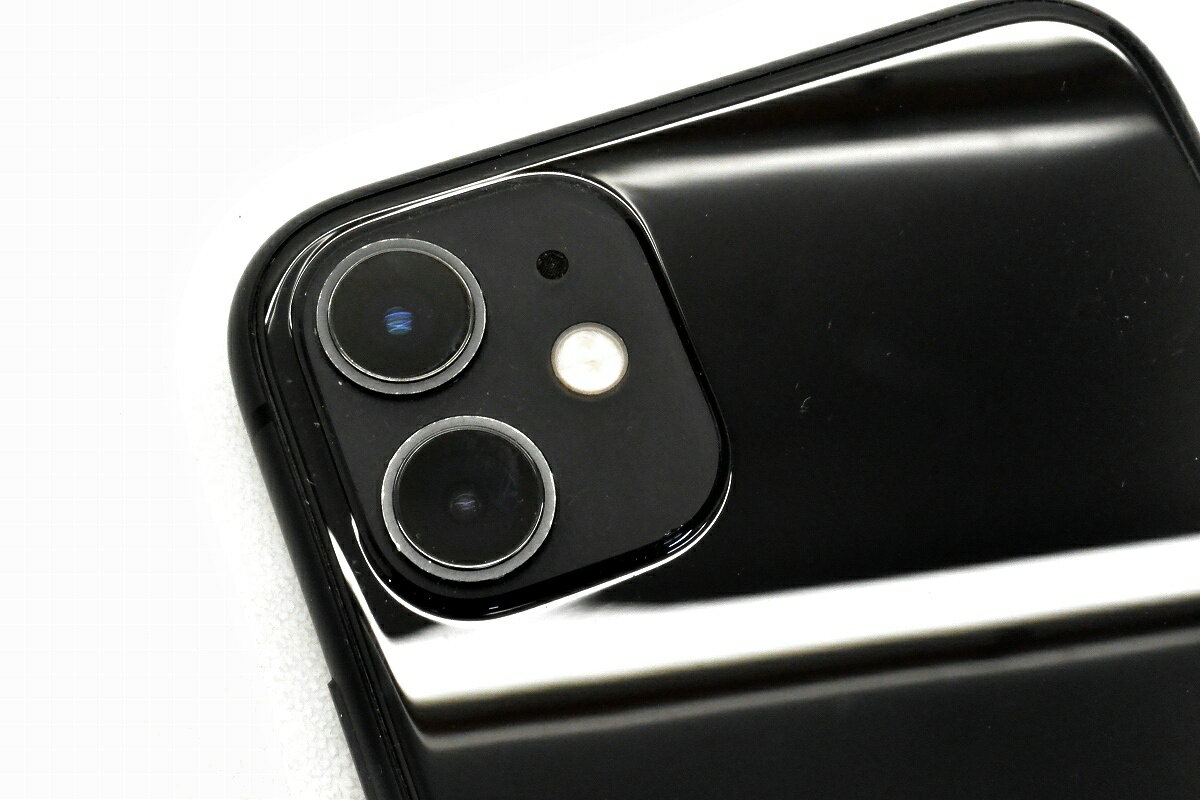 白ロム SIMフリー au SIMロック解除済 Apple iPhone11 64GB iOS18.5 ブラック MWLT2J/A 初期化済 【m029470】【中古】【K20251225】