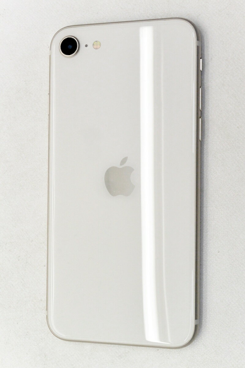 白ロム au SIMフリー Apple iPhoneSE(第3世代) 64GB iOS26.2 Starlight MMYD3J/A 初期化済 【m029636】【中古】【K20260126】
