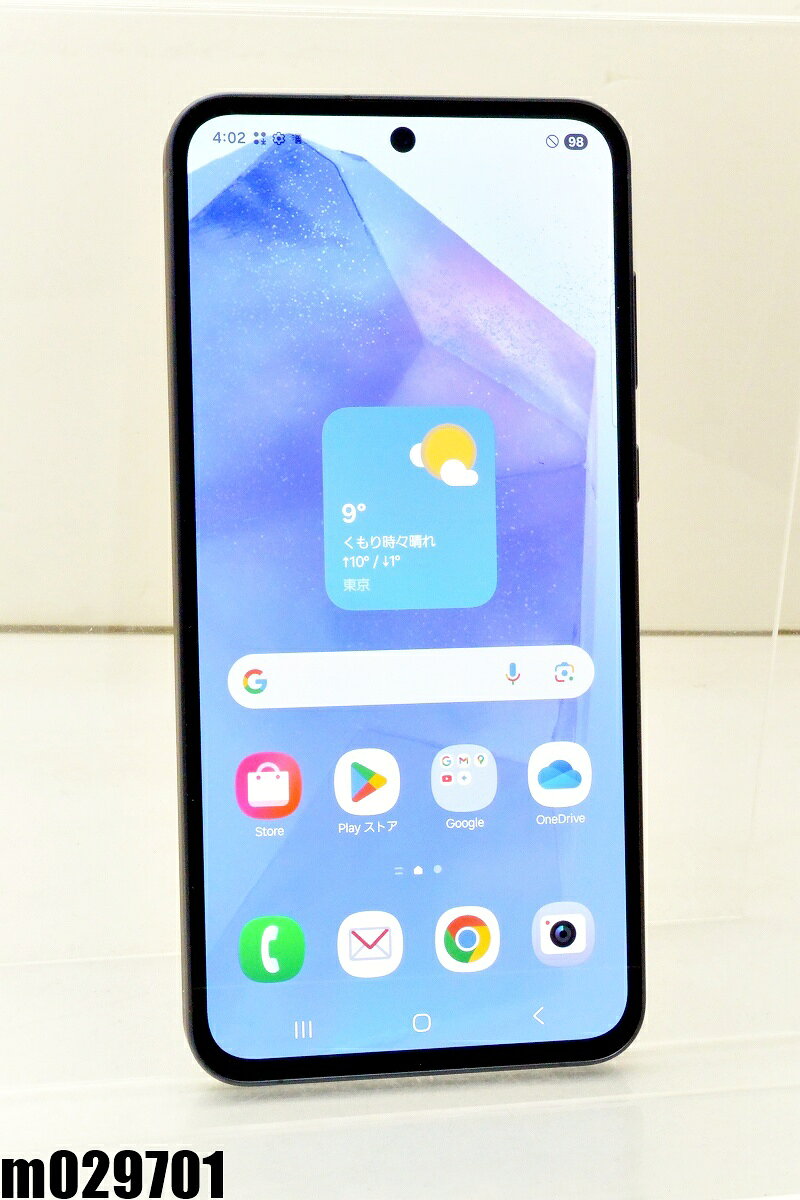 Rakuten - 白ロム docomo SIMフリー SAMSUNG Galaxy A55 5G 128GB Android15 オーサムネイビー SC-53E 初期化済 【m029701】【中古】【K20260203】