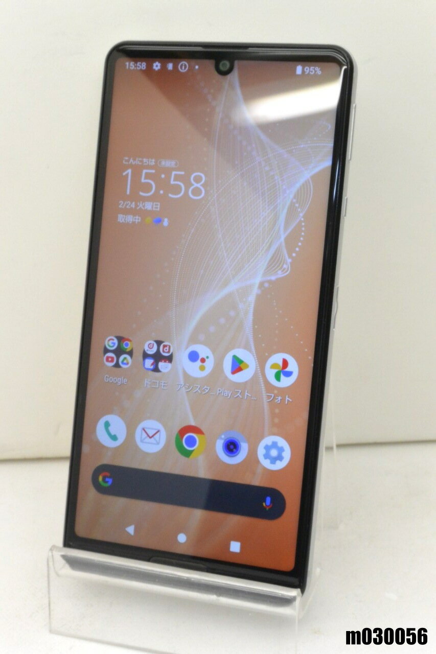 乐天商城 - 白ロム docomo SIMロック解除済 SHARP AQUOS Sense4 64GB Android12 シルバー SH-41A 初期化済 【m030056】【中古】【K20260224】