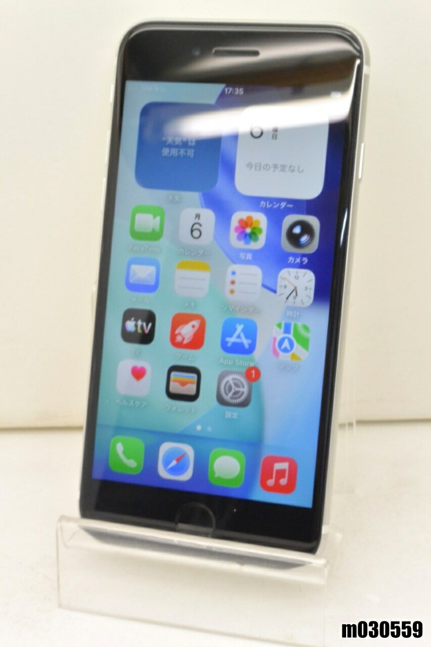 乐天商城 - 白ロム SIMフリー au SIMロック解除済 Apple iPhoneSE(第2世代) 64GB iOS26.4 ホワイト MHGQ3J/A 初期化済 【m030559】【中古】【K20260406】