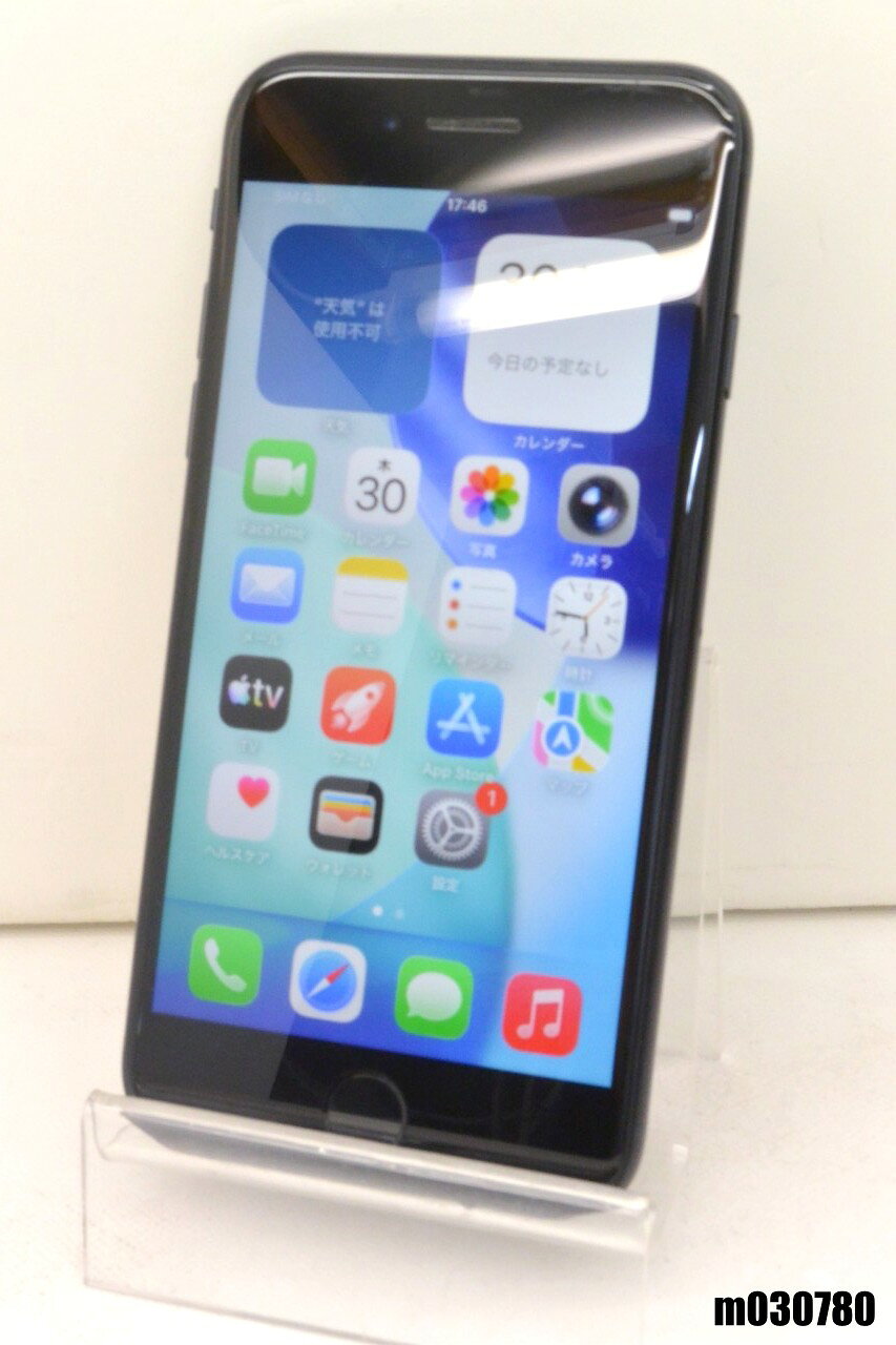 白ロム au SIMフリー Apple iPhoneSE(第3世代) 64GB iOS26.4.2 Midnight MMYC3J/A 初期化済 【m030780】【中古】【K20260430】
