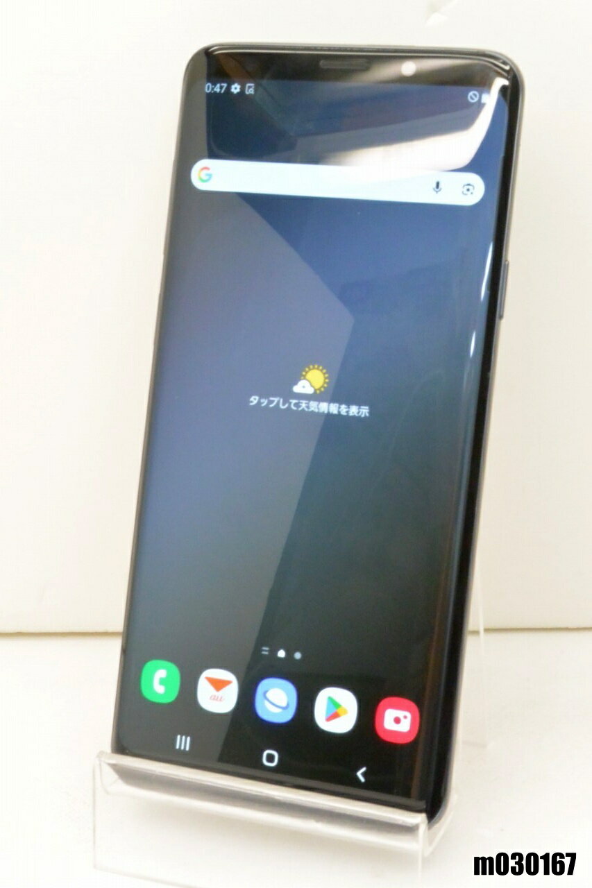 Samsung Galaxy S9+ SIM解除 本体 ブラック au 楽天市場】galaxy s9 au simロック解除の通販