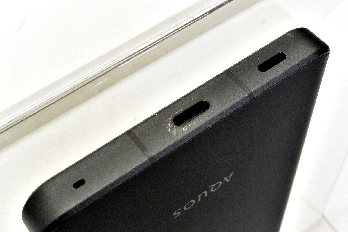 TCEダイレクト楽天市場店の白ロム SoftBank SIMフリー SHARP AQUOS R8 pro 256GB Android16 ブラック A301SH 初期化済 【m031164】【中古】【K20260518】｜アングル3