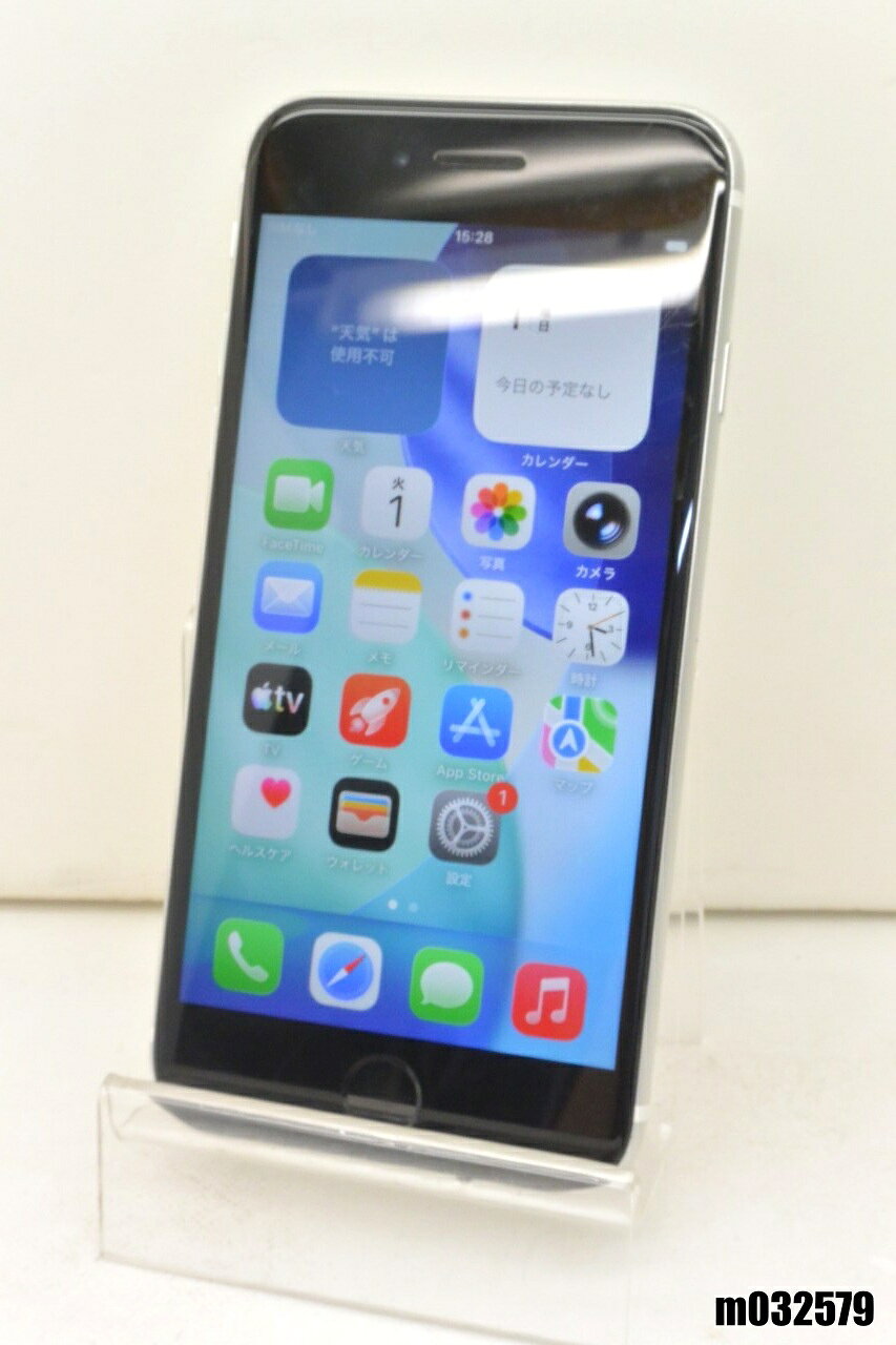 白ロム SIMフリー au SIMロック解除済 Apple iPhoneSE(第2世代) 64GB iOS26.6.1 ホワイト MHGQ3J/A 初期化済 【m032579】【中古】【K20260901】