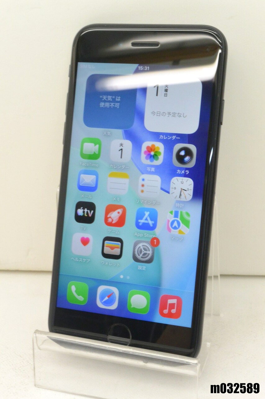 白ロム SIMフリー au SIMロック解除済 Apple iPhoneSE(第2世代) 64GB iOS26.6.1 ブラック MHGP3J/A 初期化済 【m032589】【中古】【K20260901】