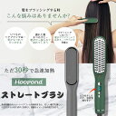 【送料無料】ストレートブラシ ヘアアイロン カール ストレートアイロン 5段階温度調節 ヘアサロン 自動電源オフ 髪質改善 静電気防止 ミニ 30s急速加熱 温度ロック機能 マイナスイオン 海外対応 火傷防止 日本語取り扱い書 プレゼント 母の日