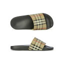 バーバリーBURBERRY MEN SANDALSメンズサンダル 8023965 A7026 ARCHIVE BEIGE【並行輸入品】【新古品・未使用品】