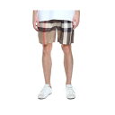 バーバリーBURBERRY メンズ チェック トランクス水着 8070767 B6234 DUSTYORANGE【並行輸入品】【新古品・未使用品】