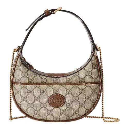 GUCCI★ワンショルダーバッグ GG ハーフムーン&アクセサリーポーチ セット 楽天市場】ハーフムーン ショルダーバッグ(ブランドグッチ)の通販