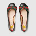 グッチ GUCCI レディース レザーフラットシューズ 432045 CQXS0 1060【並行輸入品】【新古品・未使用品】