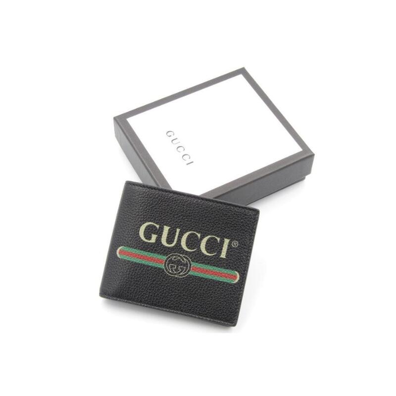 グッチ GUCCI WALLET メンズウォレット 496309 0GCAT 8163 BLACK【並行輸入品】【新古品・未使用品】