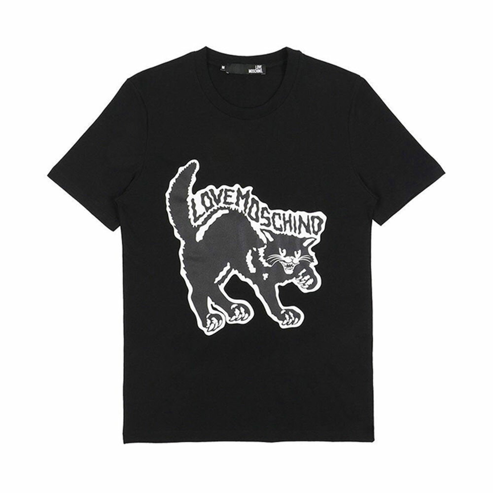 ■ ブランド モスキーノ MOSCHINO ────────────────────────────── ■ モデル M473144 E1811 C74 ────────────────────────────── ■ カラーまたは素材 ・ 素材構成：コットン ・ カラー：ブラック ────────────────────────────── ■ サイズ サイズ：M ────────────────────────────── ■ 注意事項 ※写真の色味について 商品写真は、できる限り実物の色味を再現するよう努めておりますが、お客様がご覧になるモニターの設定や撮影環境（室内・室外）によって、実際の色味と異なって見える場合がございます。 ※在庫状況について 当店は他のショッピングモール店舗と在庫を共有しているため、ご注文後に在庫切れとなる場合がございます。その際は、誠に申し訳ございませんが、ご注文をキャンセルさせていただくことがございます。予めご了承くださいますようお願い申し上げます。