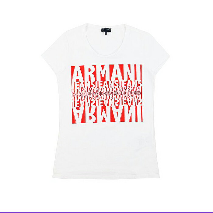 アルマーニ ジーンズ AJ レディースTシャツ A5H30JY 4V【並行輸入品】【新古品・未使用品】(4)
