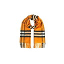 バーバリーBURBERRY MUFFLER メンズマフラー CASHMERE SCARF 3953992 COOR【並行輸入品】【新古品・未使用品】