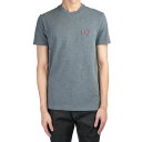 バーバリーBURBERRY メンズ グレー Tシャツ 3930309 40930 STEEL-BLUE【並行輸入品】【新古品・未使用品】(4)