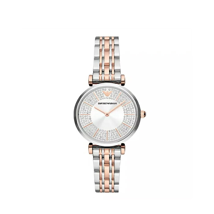 エンポリオ アルマーニ EMPORIO ARMANI 腕時計 AR11537 レディース シルバー ゴールド 並行輸入品