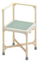 【送料無料】【メーカー取寄品】【矢崎化工】シャワーイスL型 440X440X670(高400) CAA-0101 介護 入浴 開閉 簡単 風呂 椅子 風呂いす ...