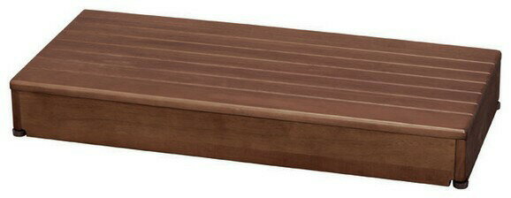 【送料無料】【アロン化成】 木製玄関台 90W-40-1段 535592 玄関台 踏み台 ステップ すべり止め かまち 木製 玄関 003637