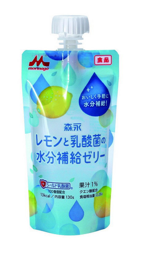【あす楽15時】【クリニコ】レモンと乳酸菌の水分補給ゼリー 個 130g - 163075のサムネイル