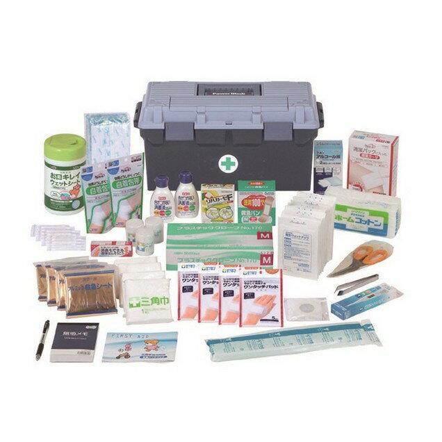 ＼16日01：59まで先着クーポン／【送料無料】【受注生産】【玉川衛材】20人用救急セット(ケガ・感染・災害対策) 救急セット オフィス 学校 会社 施設 クリニック 団体 大人数 防災 防災グッズ 218042
