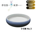 \26日01:59まで先着クーポン/【アメックス熊本】夢食器虹彩レインボウ 5寸鉢 No.3 有田焼 高齢者 脳卒中 電子レンジ 食洗器 煮沸 対応 可能 食べやすい すくいやすい こぼれにくい 便利 介護 看護 介助 食器 498003
