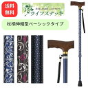 【送料無料】【ウェルファン】夢ライフステッキ 柄杖伸縮型(ベーシックタイプ) 健康 予防 運動 リハビリ 介護 介助 看護 転倒 高齢者 ギフト プレゼント 敬...