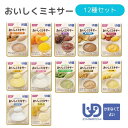 【ホリカフーズ】おいしくミキサー 12種Bセット 介護食 やわらか食 ミキサー ミキサー食 ムース食 食事 簡単 ユニバーサルデザインフード 高齢者 やわらかい 栄養 食べやすい 介護 介助 看護 ミキサー食 760004