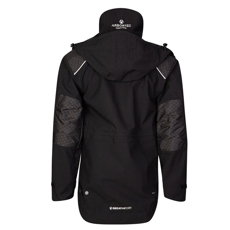 Arbortec AT4460 Heavy Duty BreatheDry ハーフジップスモック ブラック