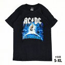 AC/DC T-shirt ACDC Tシャツ 半袖 Ballbreaker ロックTシャツ バンドTシャツ メンズ レディース ブラック 黒 春 夏 秋 服 ...
