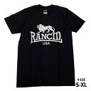 ランシド Rancid Tシャツ 半袖 ロックTシャツ バンドTシャツ メンズ レディース ユニセックス 黒 ブラック 春 夏 秋 服 物 おしゃれ かっこいい...