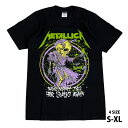 Metallica T-shirt メタリカ Tシャツ 半袖 Tip Scale / Dorris ドリス メンズ レディース ロックTシャツ バンドTシャツ ...