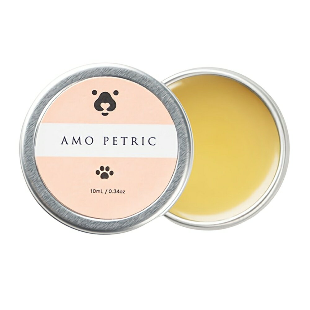 Amo petric アモペトリック Wrinkle Balm カレンデュラタイプ リンクルバーム 涙やけ用 保湿 バーム 10ml 犬 猫 用 ペット用 軟膏 [ 涙焼け 涙やけ クリーナー クリーム お手入れ リムーバー みつろう 涙やけ除去剤 ナチュラル ケア 涙痕 防止 ケア用品 ギフト プレゼント