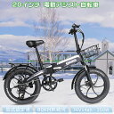 【1年保証 】公道走行可能 電動アシスト自転車 折りたたみ 免許不要 アシスト自転車 タイヤ 太い 型式認定 折りたたみ自転車 電動 アシスト自転車 20インチ...