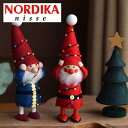 【送料無料】 ノルディカニッセ 電飾にからまるサンタ(赤) 北欧の人形 木製 サンタ 手作り ハンドメイド クリスマス おしゃれ 北欧雑貨 ニッセ ノルディカ ...