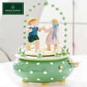 【送料無料】 Wendt & Kuhn <受注商品>オルゴール2人のワルツ ドイツ製 木製 お祝い 贈り物 結婚祝い 誕生日 高級 手作り 一生もの オルゴール...