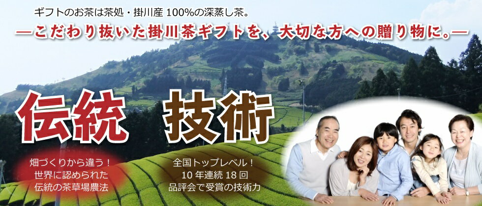 送料無料 掛川産 深むし茶2本缶セット〜内祝い...の紹介画像3