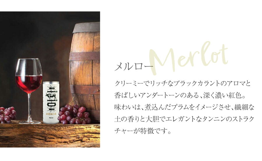 《亜硫酸塩不使用》アントオックス メルロー ルイボスワイン 缶 24本入 赤ワイン (...