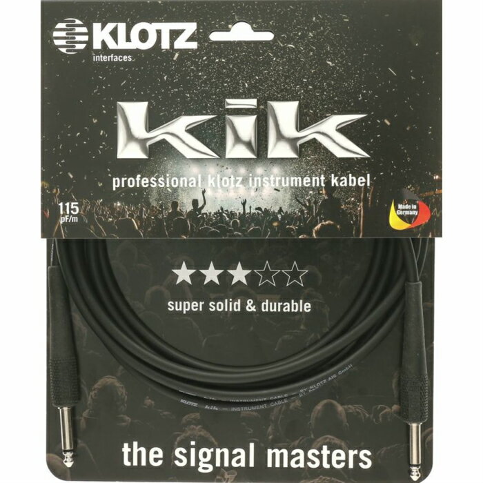 KLOTZ KIK KIK6.0PPSW 6m S/S（国内正規品）