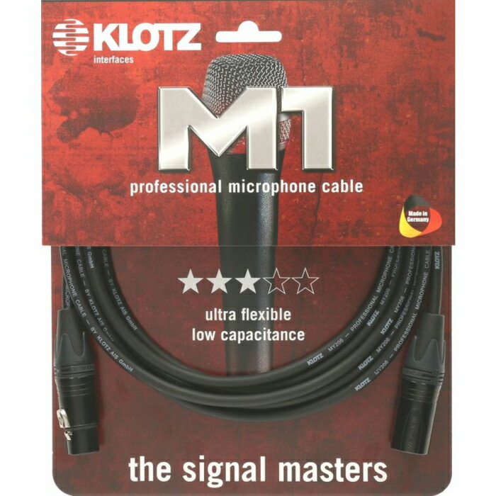 【訳あり】KLOTZ M1 M1FM1N1000 10m（国内正規品）