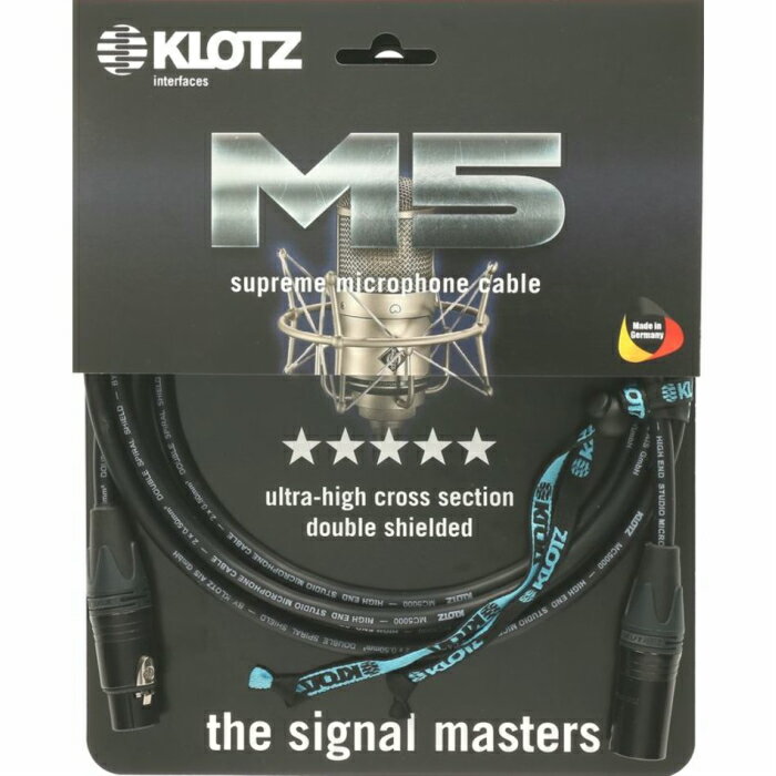 【訳あり】KLOTZ M5 M5FM06 6M（国内正規品）