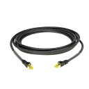KLOTZ Cat6 RJ45 LANケーブル 1mRC6PP010B【訳あり品】